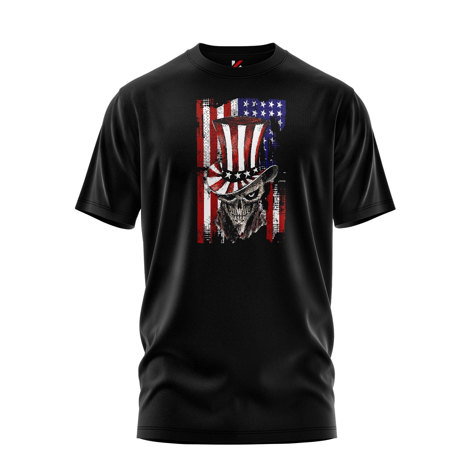 Patriot Skull Tee – Uncle Sam Reborn