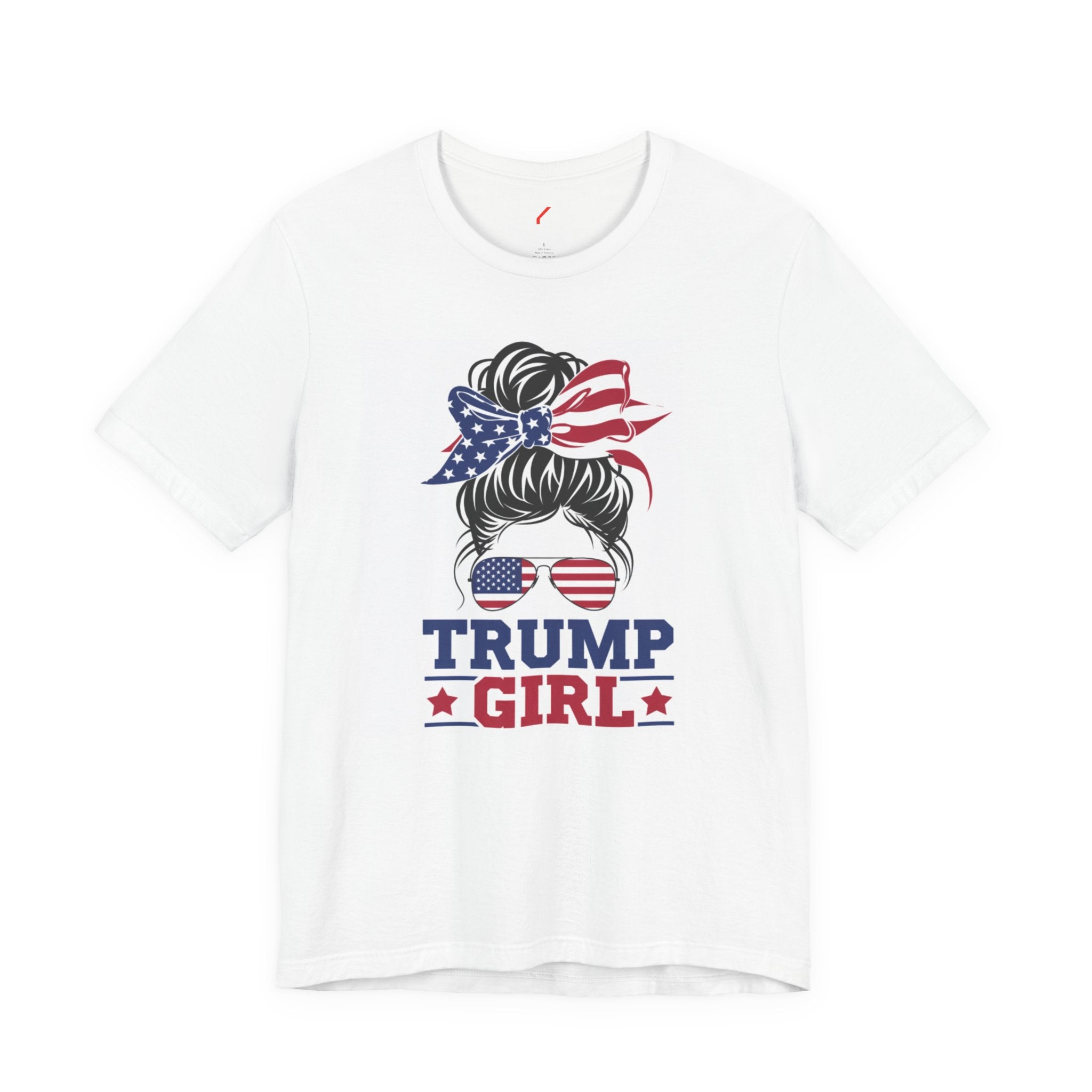 Trump Girl OG Tee – Messy Bun & MAGA